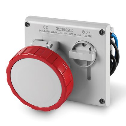GNIAZDO Z BLOKADĄ MECHANICZNĄ 405.3287